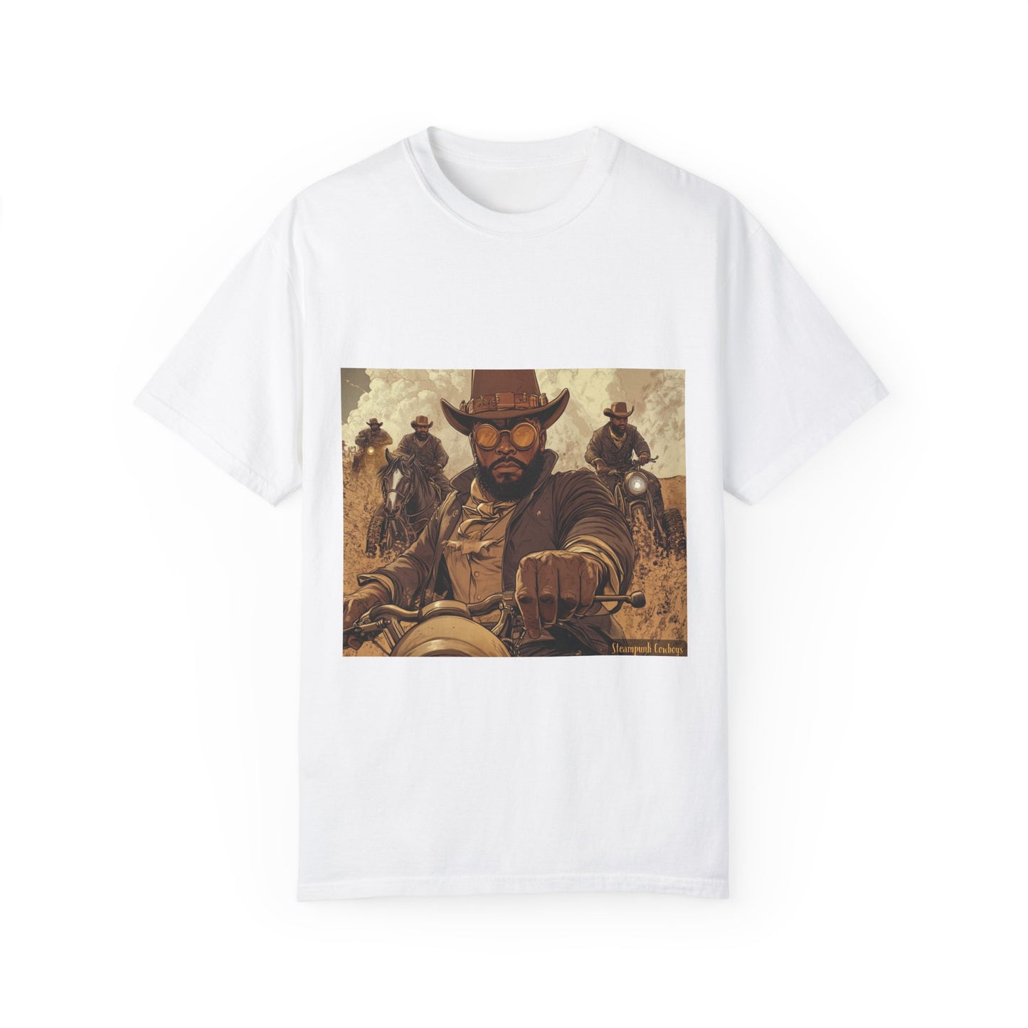 Steampunk Cowboys Vintage-Inspired Unisex T-Shirt