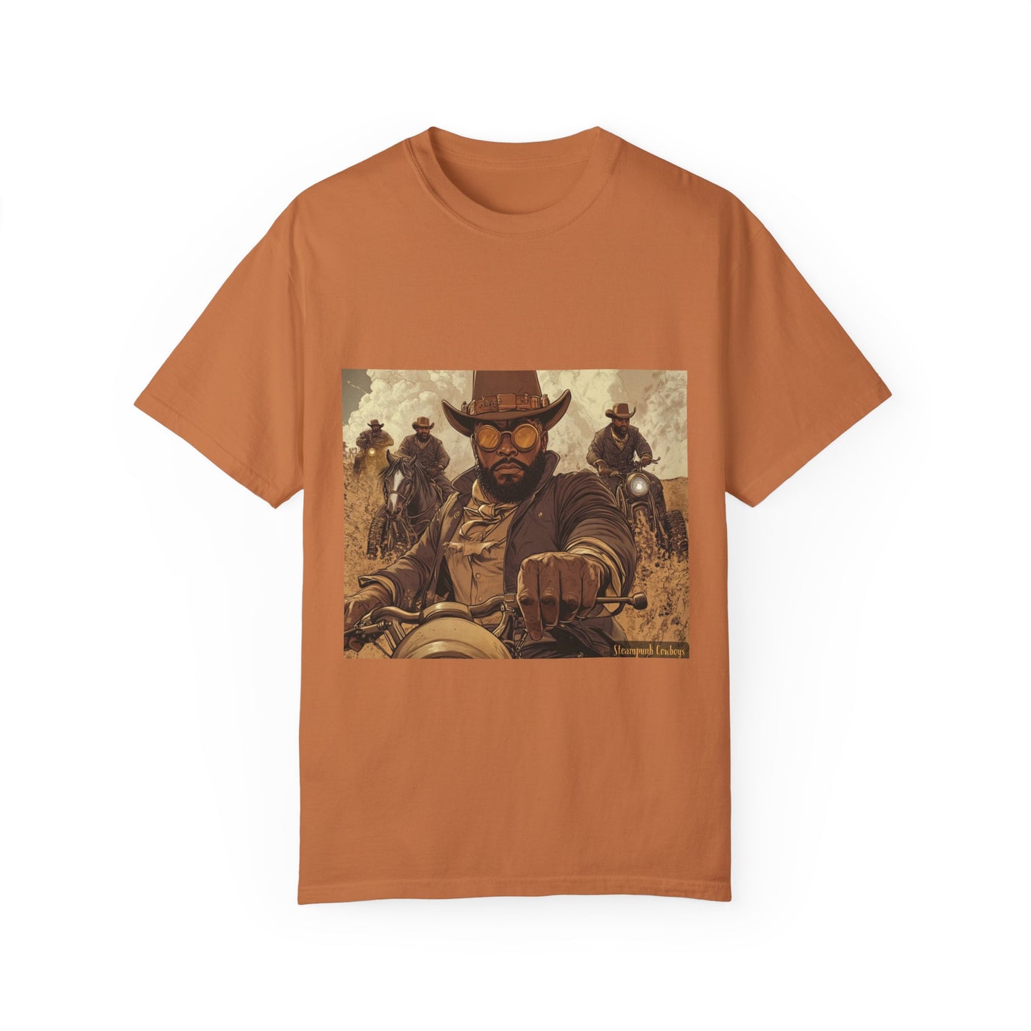 Steampunk Cowboys Vintage-Inspired Unisex T-Shirt