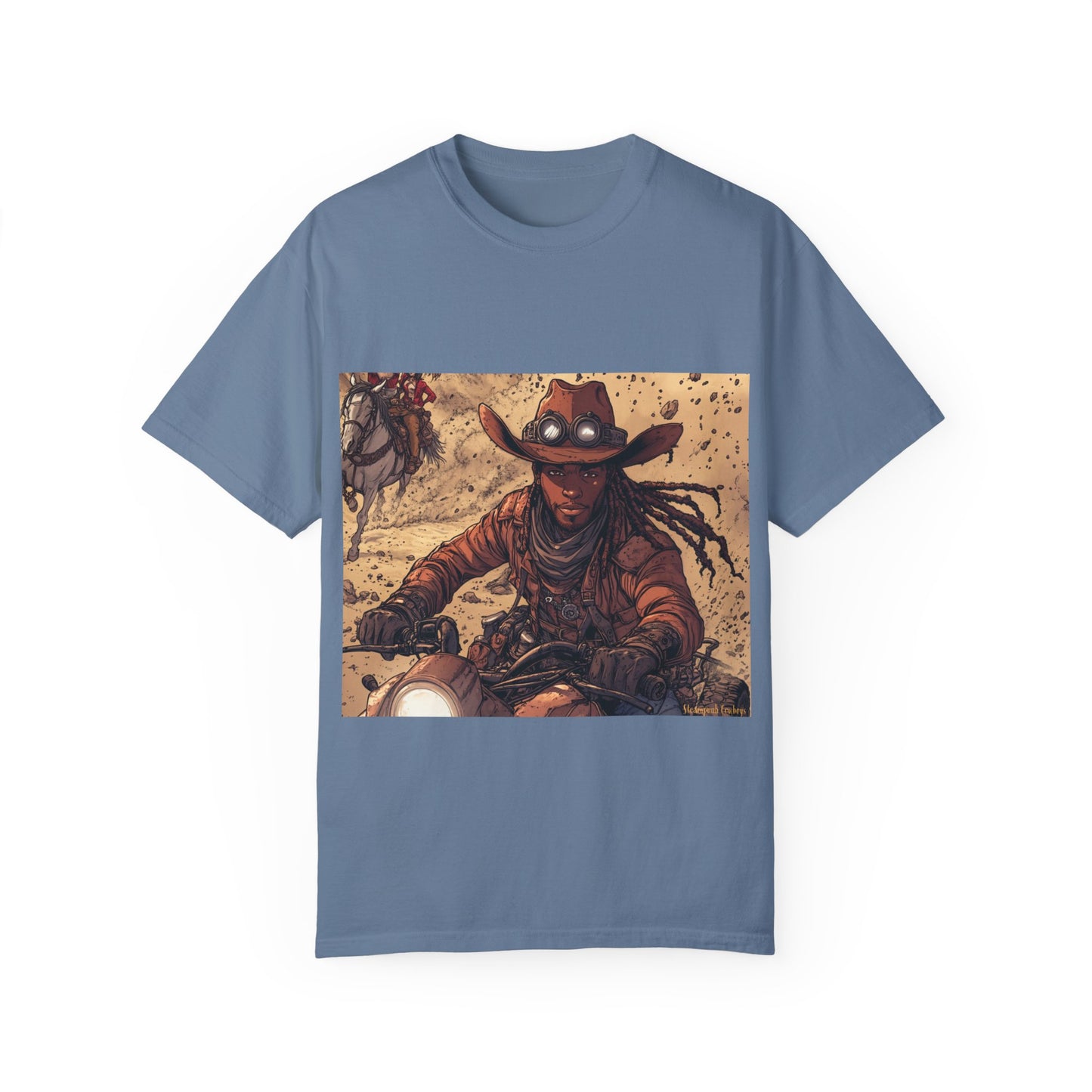 Steampunk Cowboys ATV Rider T-Shirt