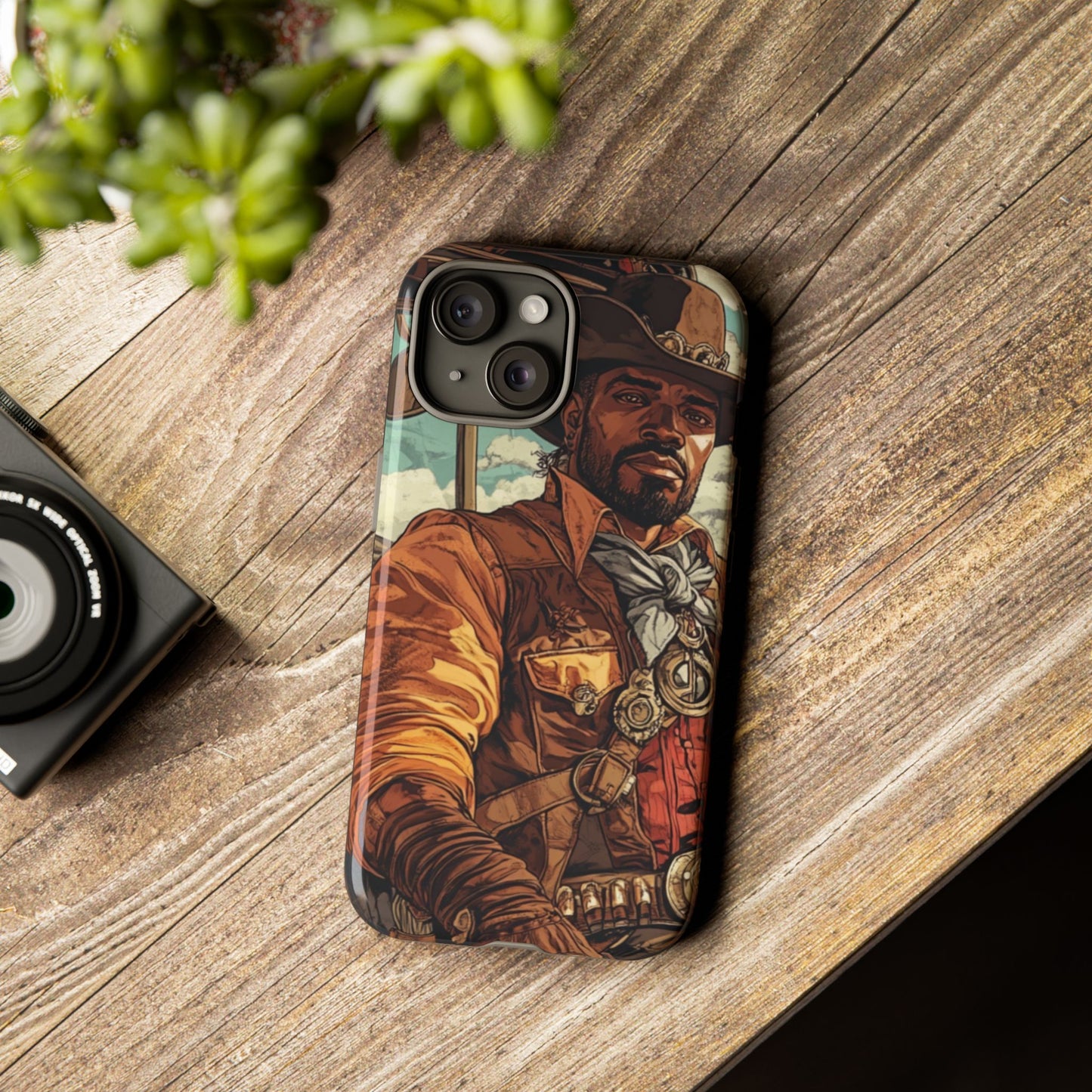 Cowboy Phone Case – Rugged Protection with Western Flair!