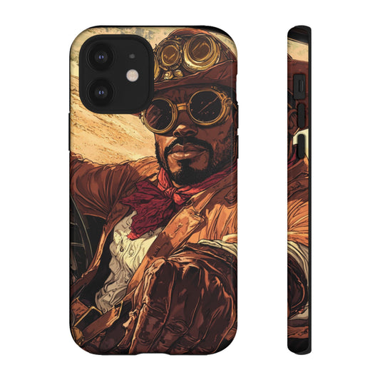 Steampunk Cowboys Phone Case – Rugged Style Meets Bold Design