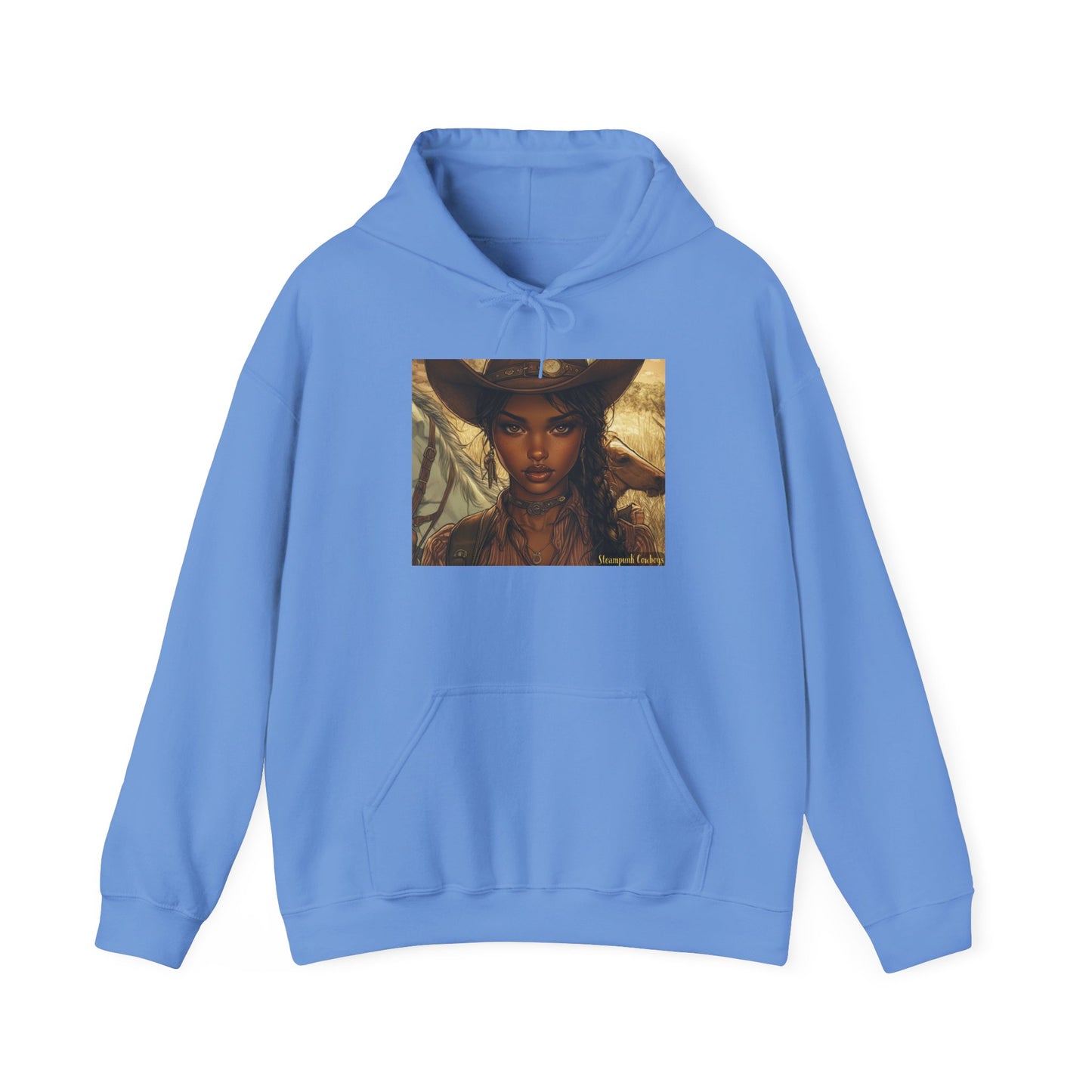 Steampunk Cowboys Cowgirl Chic Unisex Hooded Sweatshirt