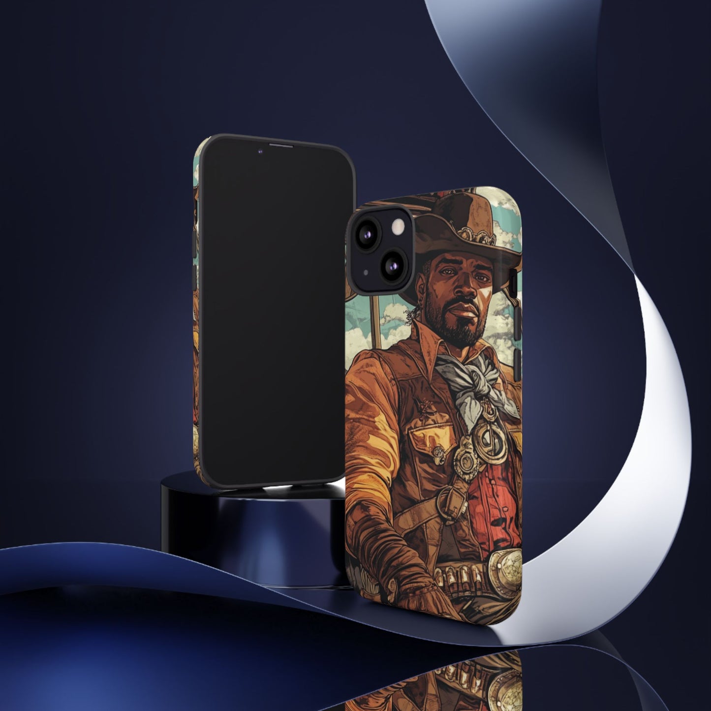 Cowboy Phone Case – Rugged Protection with Western Flair!