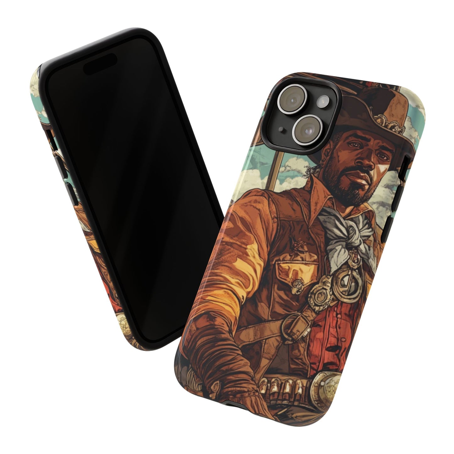 Cowboy Phone Case – Rugged Protection with Western Flair!