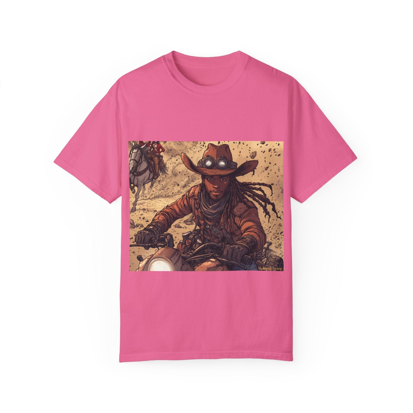 Steampunk Cowboys ATV Rider T-Shirt