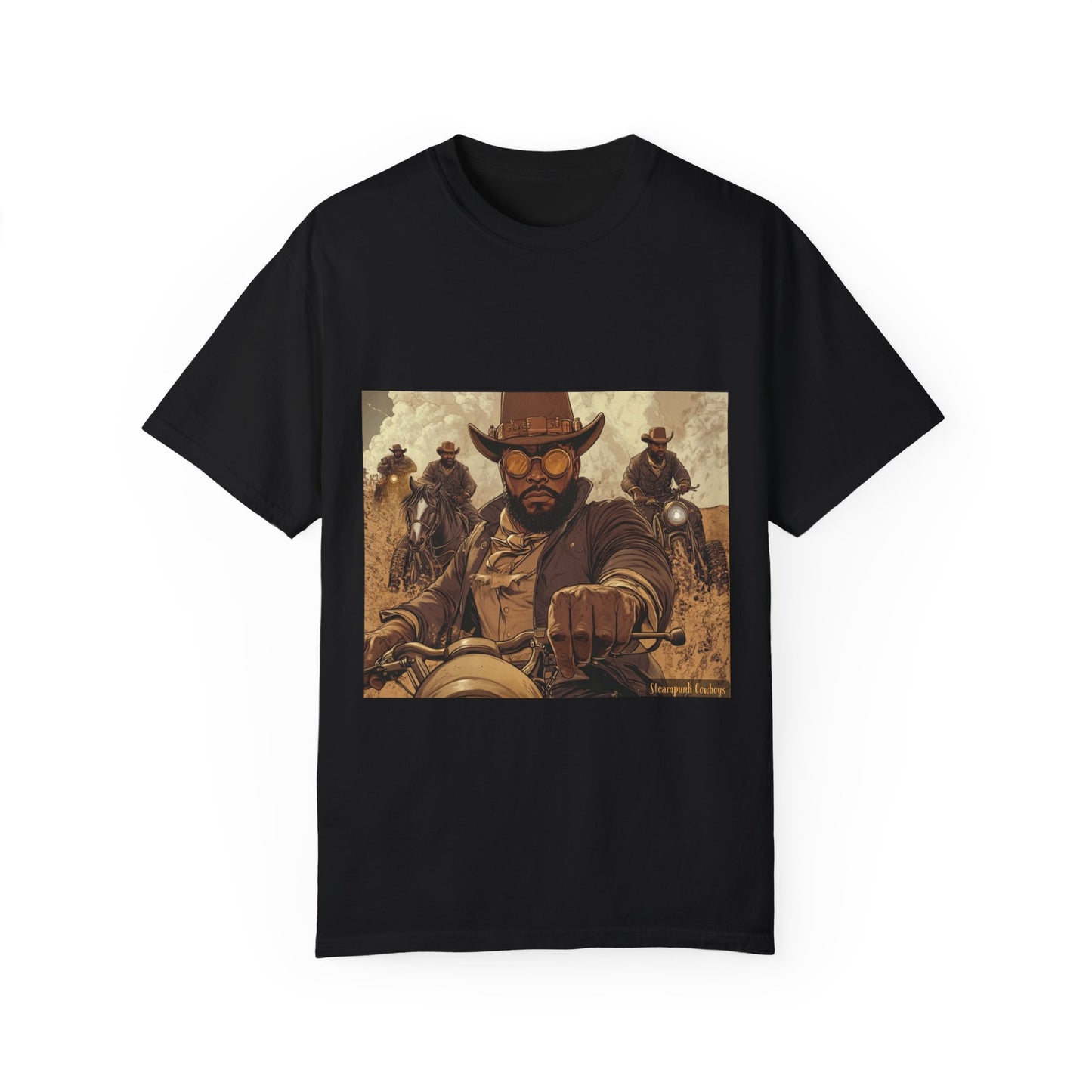 Steampunk Cowboys Vintage-Inspired Unisex T-Shirt