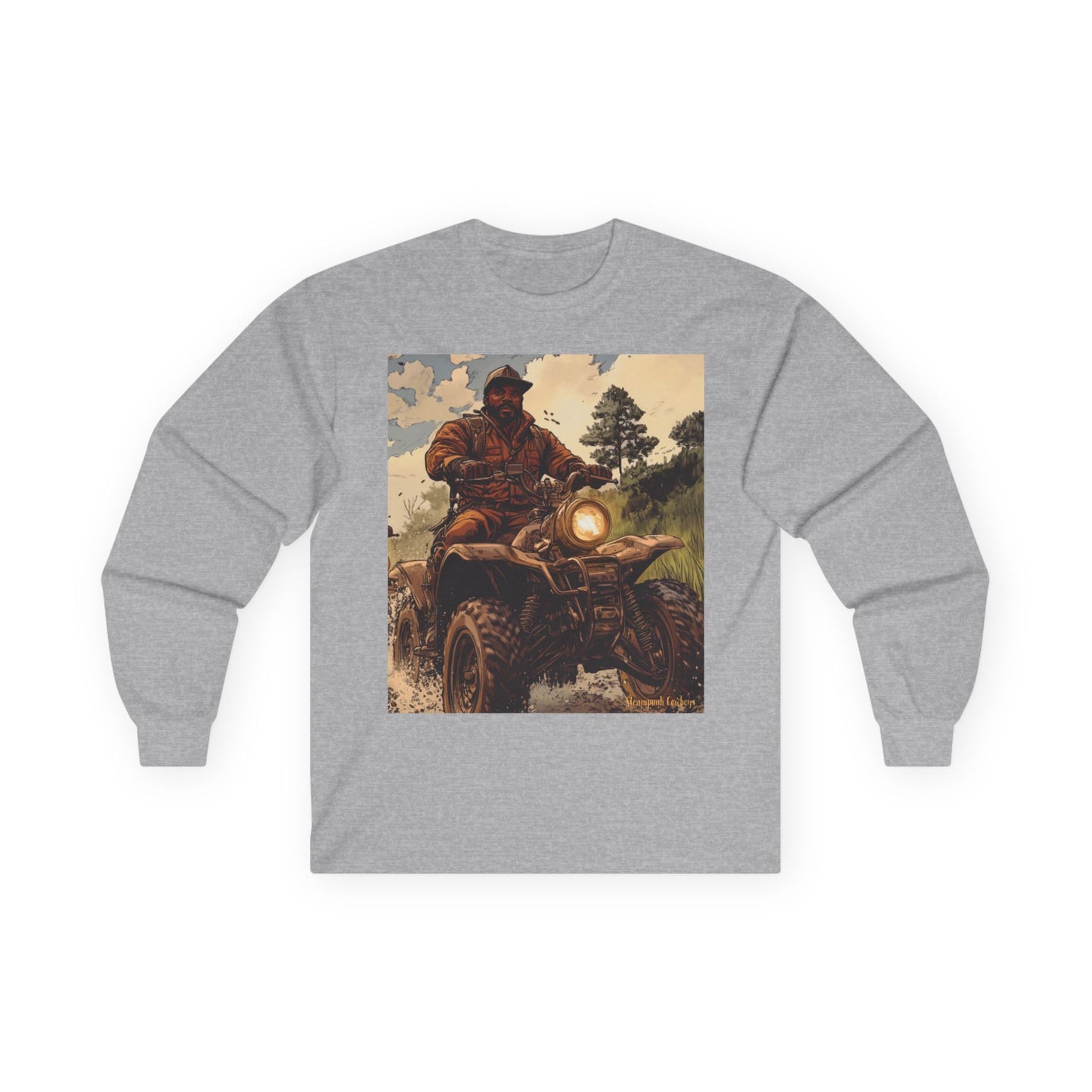 Steampunk Cowboys Long Sleeve T-Shirt – ATV Edition