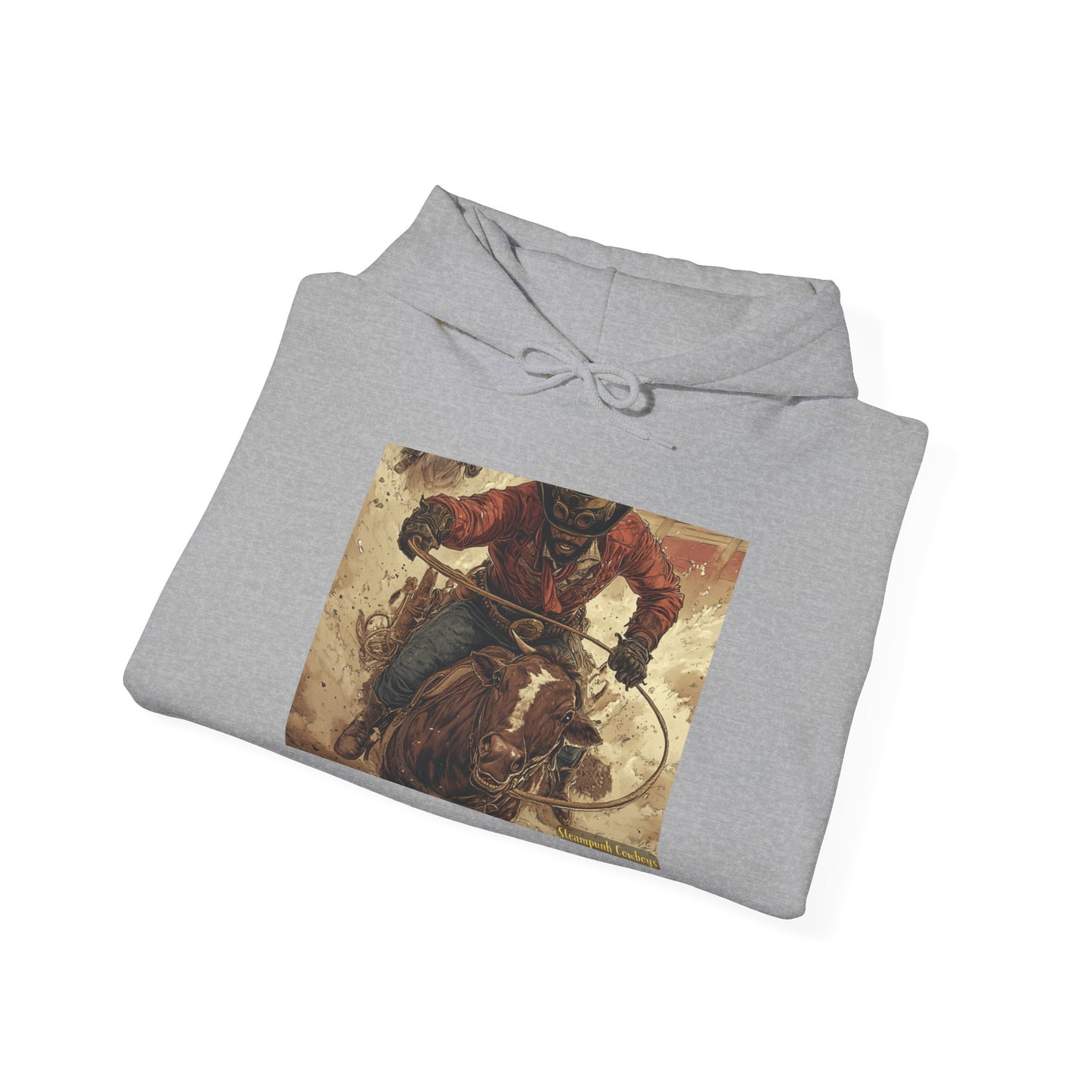 Steampunk Cowboys Vintage Cowboy Hoodie