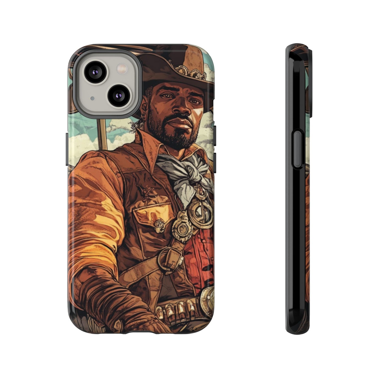 Cowboy Phone Case – Rugged Protection with Western Flair!