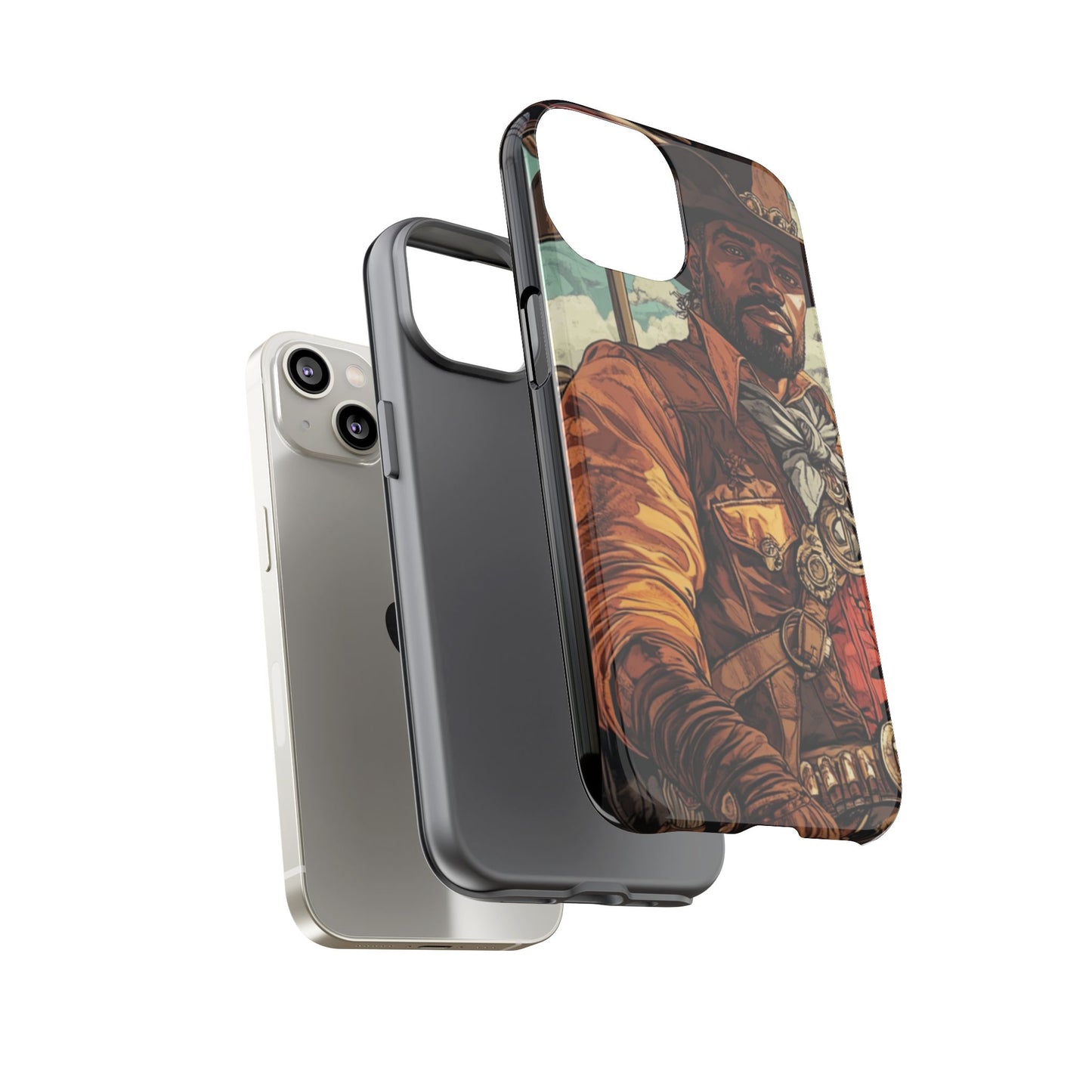 Cowboy Phone Case – Rugged Protection with Western Flair!