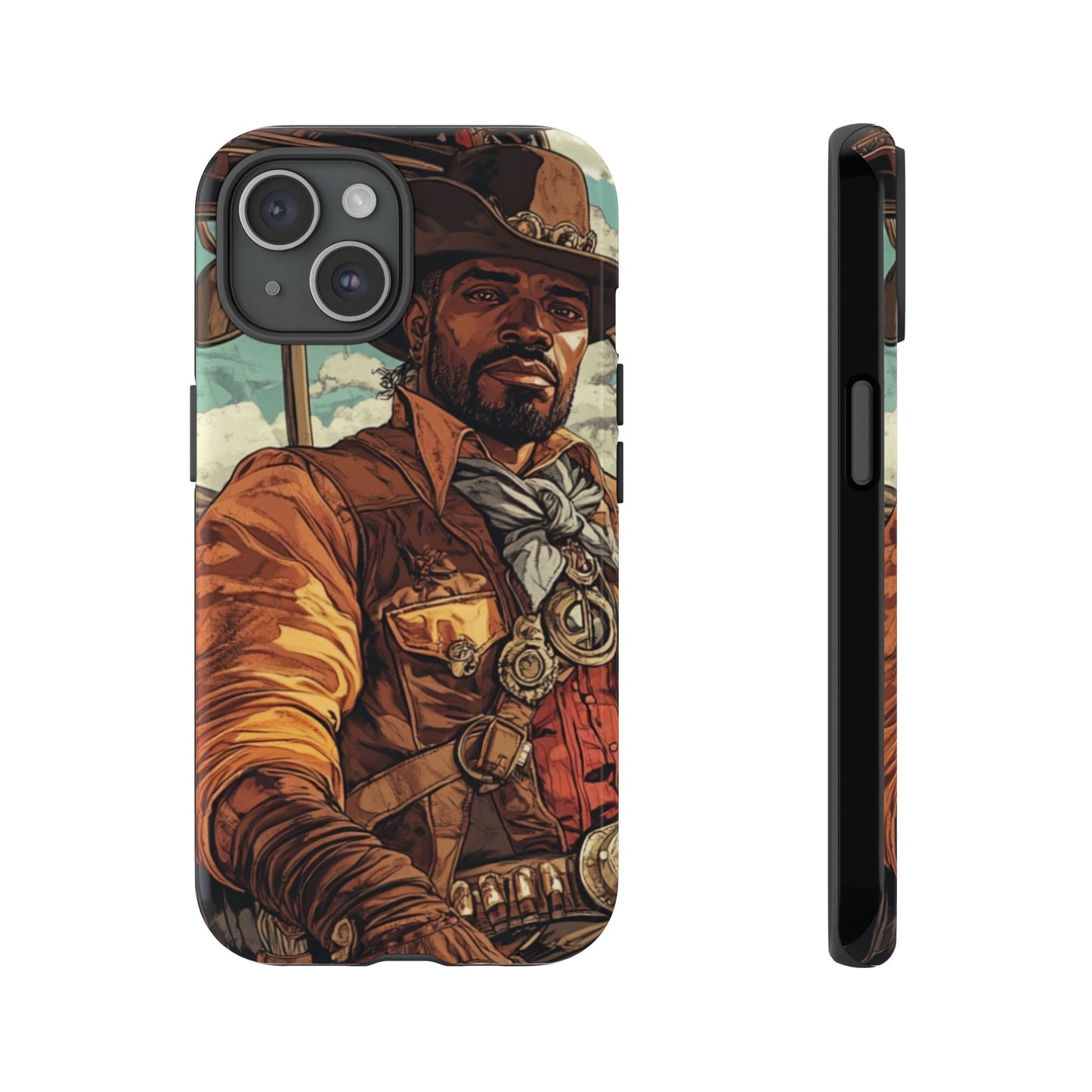 Cowboy Phone Case – Rugged Protection with Western Flair!