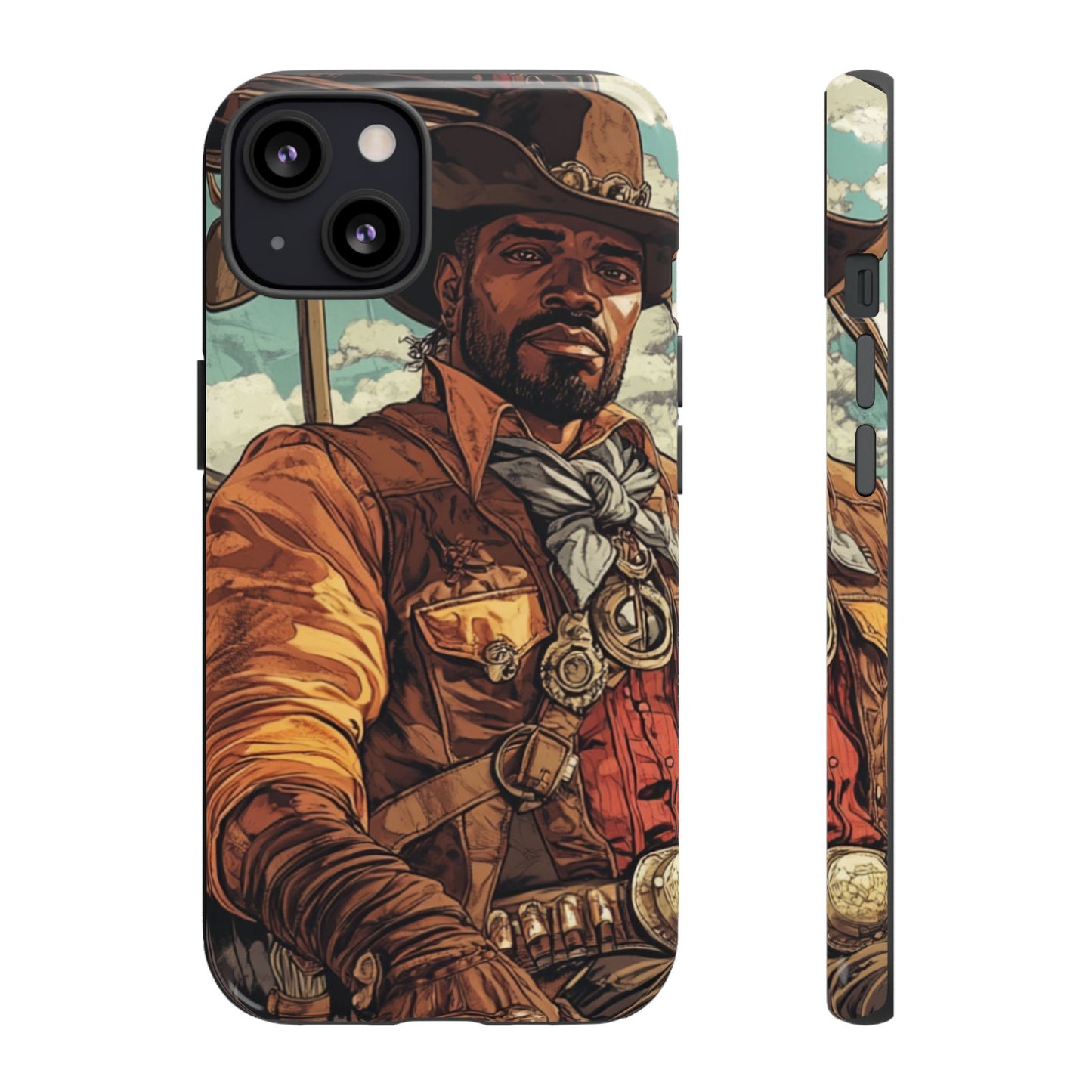 Cowboy Phone Case – Rugged Protection with Western Flair!